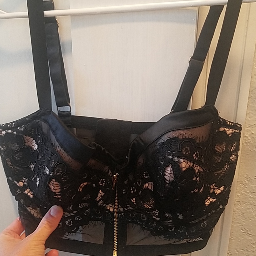 Victoria secret lined demi bra